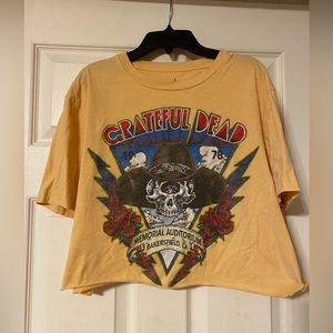 Grateful Dead band crop top
